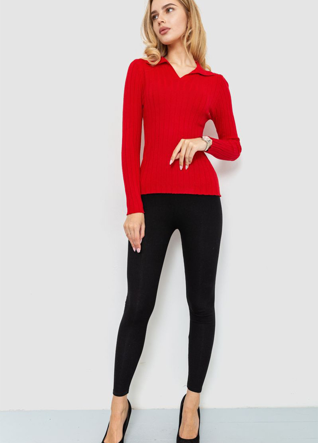 Красный демисезонный пуловер пуловер Ager