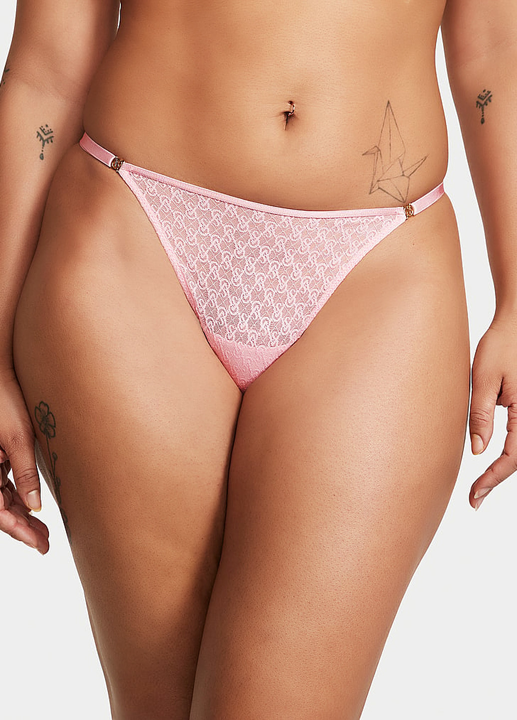 Рожевий демісезонний комплект (бюстгальтер, трусики) Victoria's Secret