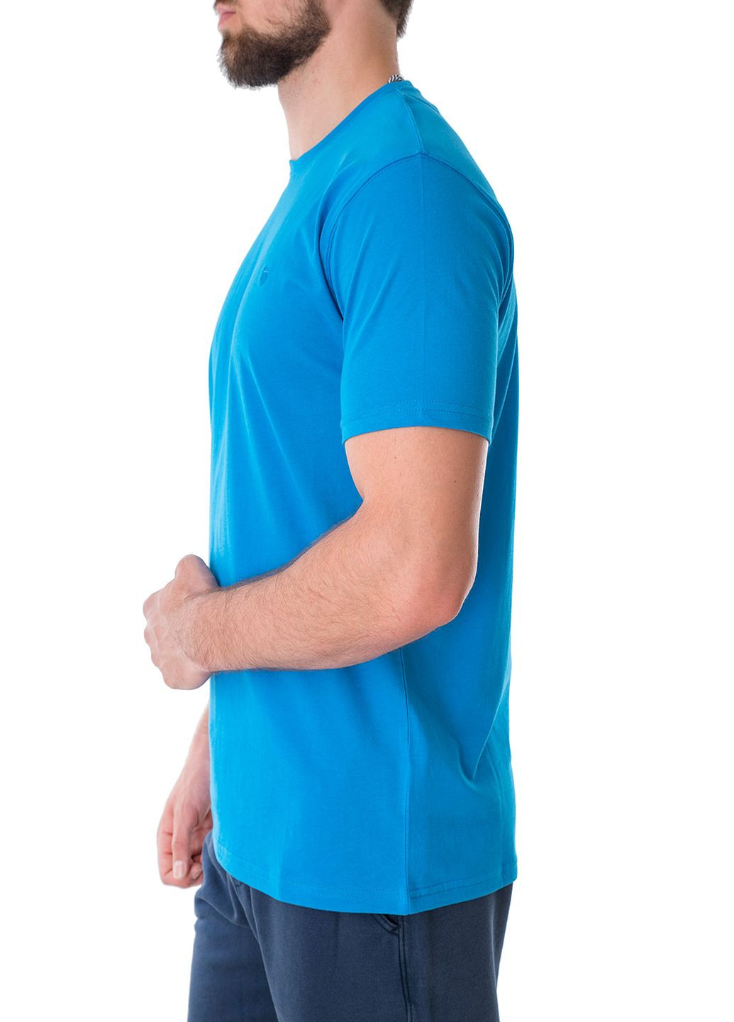 Голубая футболка Basefield