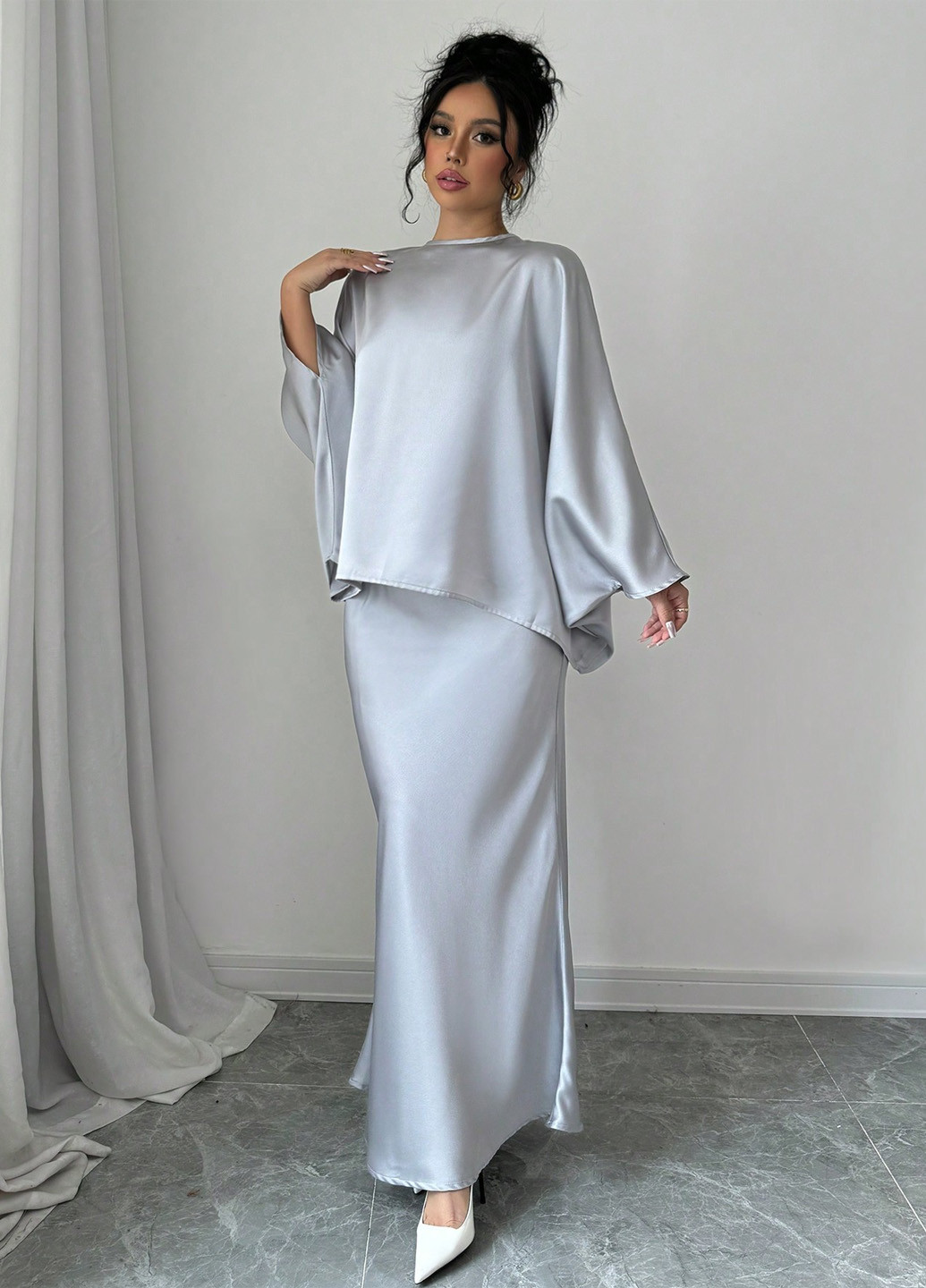 Костюм (блуза, юбка) SHEIN (333530079)