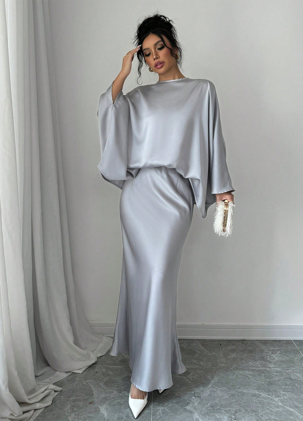 Костюм (блуза, юбка) SHEIN (333530079)