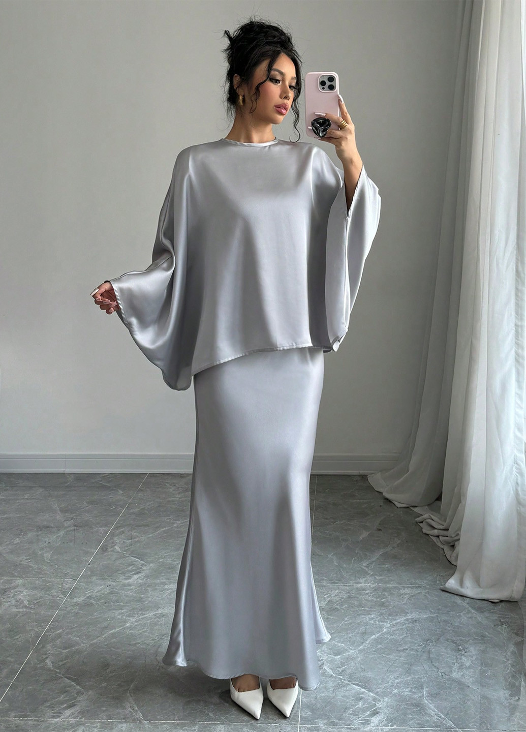 Костюм (блуза, юбка) SHEIN (333530079)