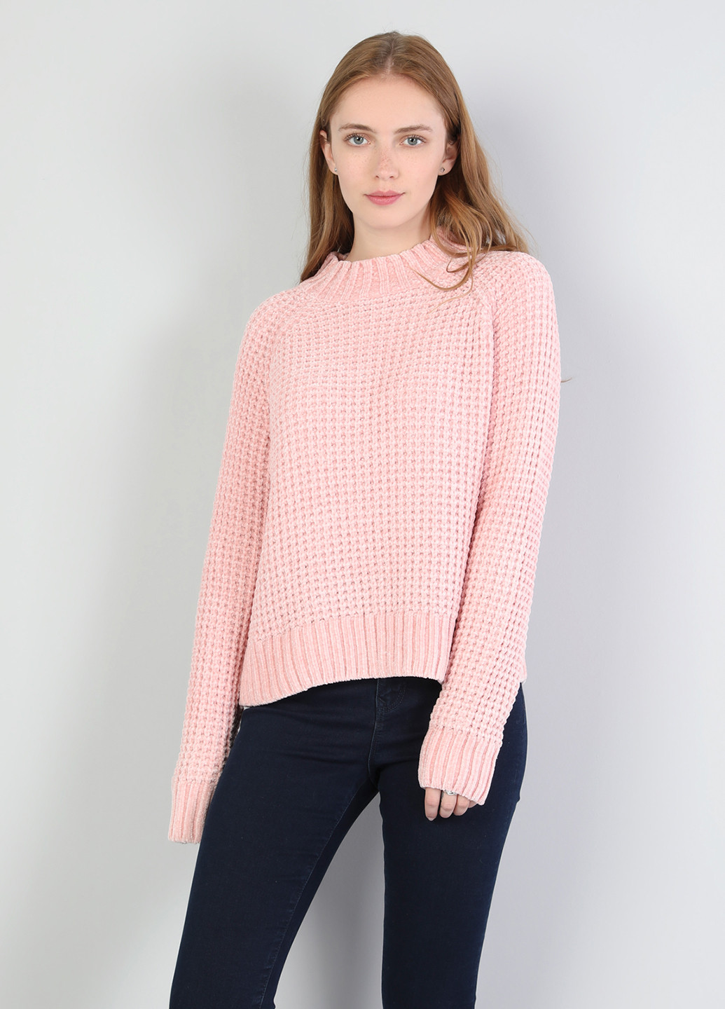 Рожевий демісезонний светр Colin's
