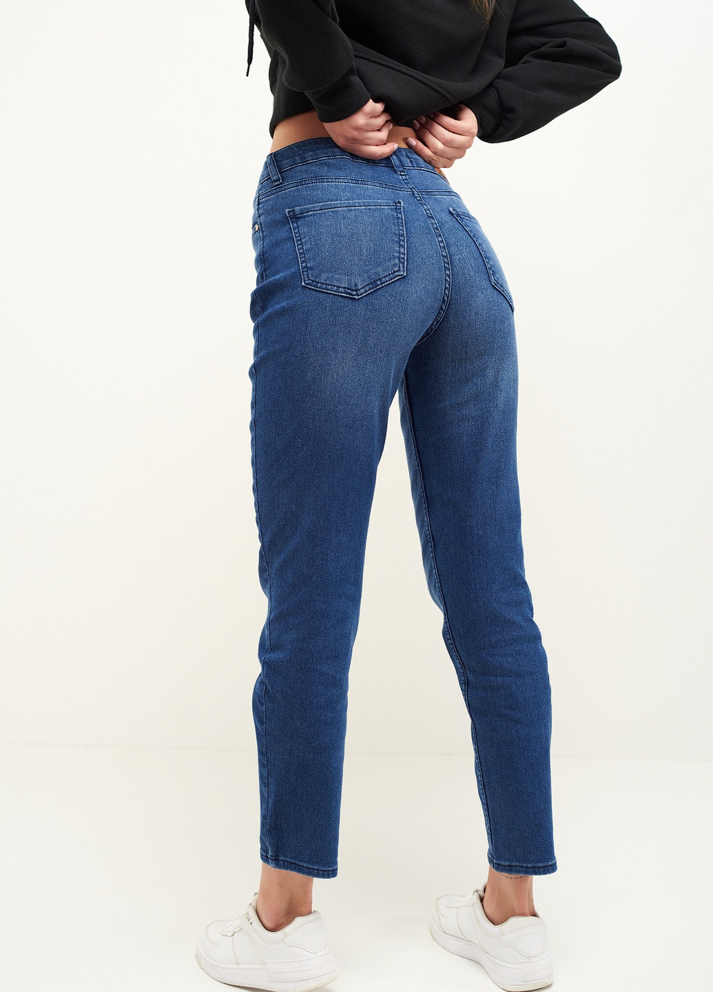 Синие демисезонные джинсы Karol