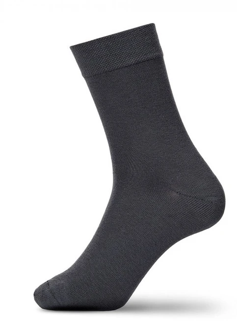 Тёмно-серые носки VT Socks однотонные (230517732)