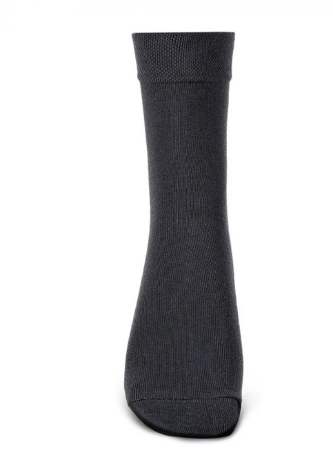 Тёмно-серые носки VT Socks однотонные (230517732)