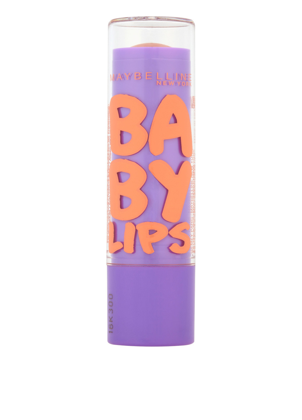 Бальзам для губ Baby Lips Персиковий поцілунок (бежевий), 4,4 г Maybelline (96655601)