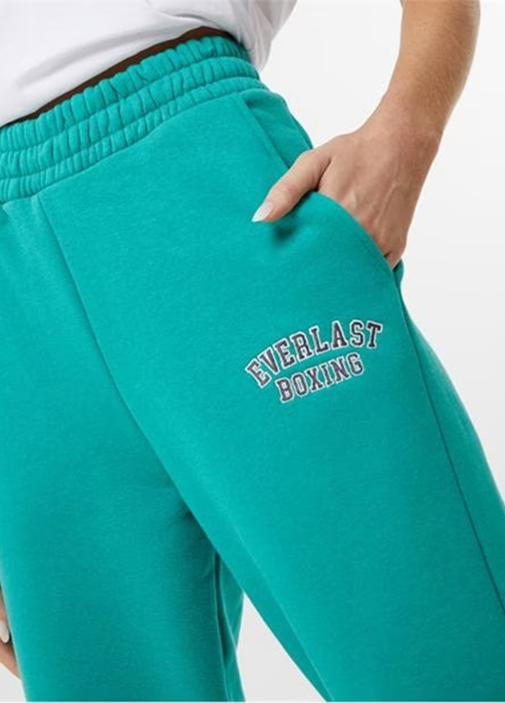 Зеленые спортивные демисезонные джоггеры брюки Everlast