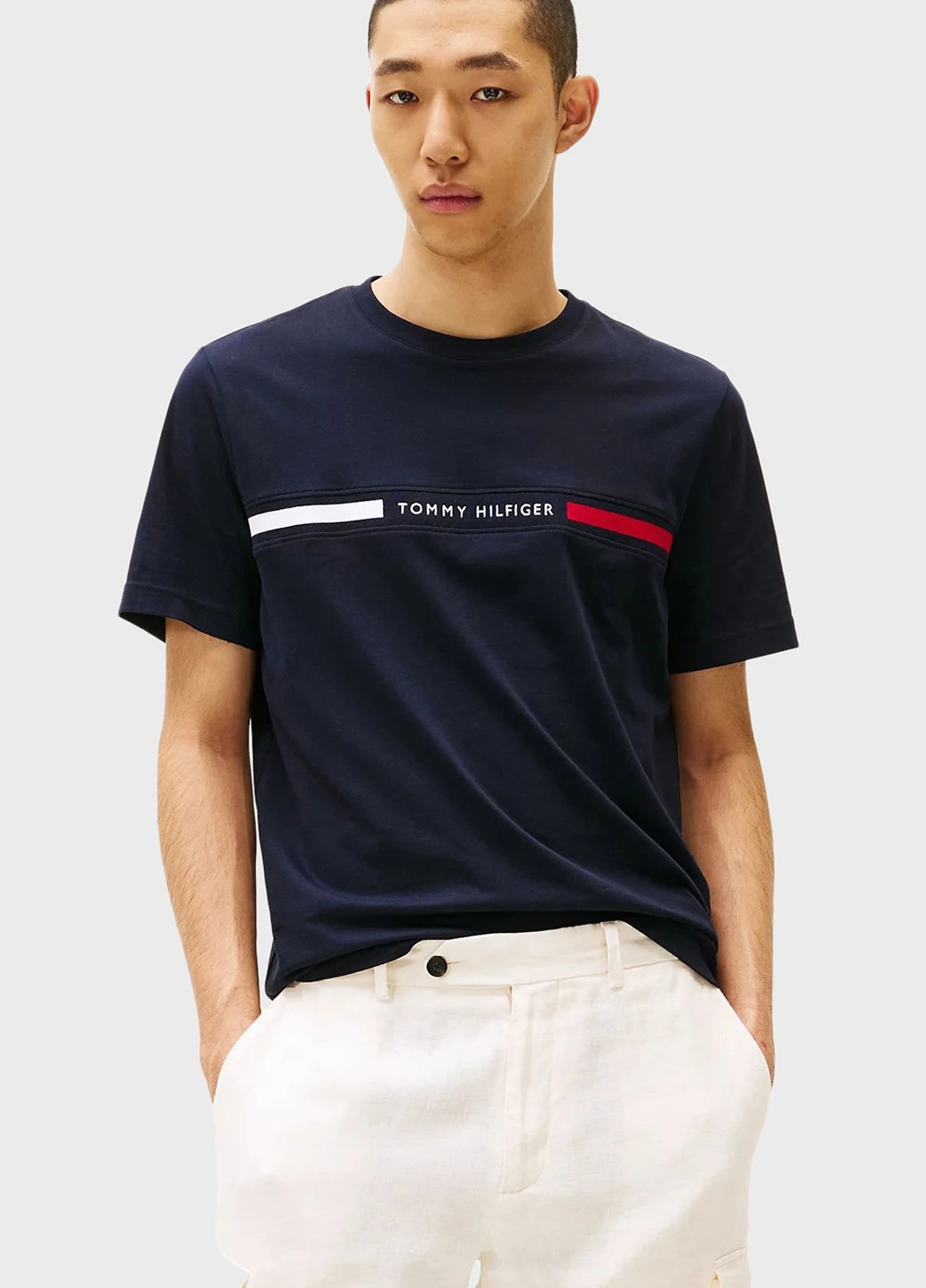 Темно-синя футболка Tommy Hilfiger