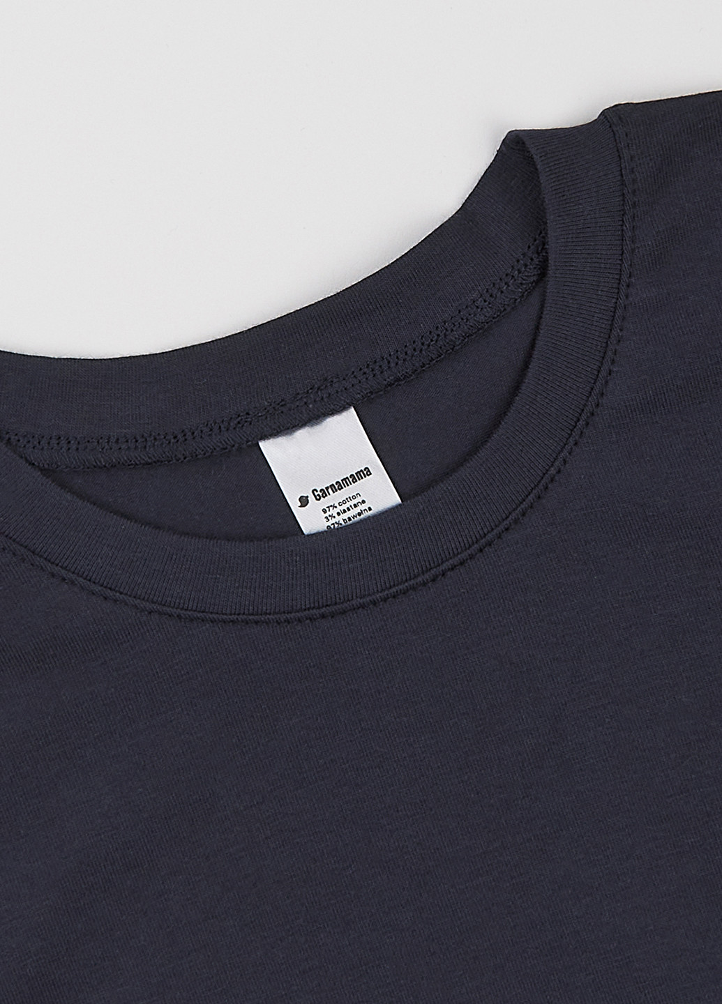 Темно-синя літня футболка Garnamama