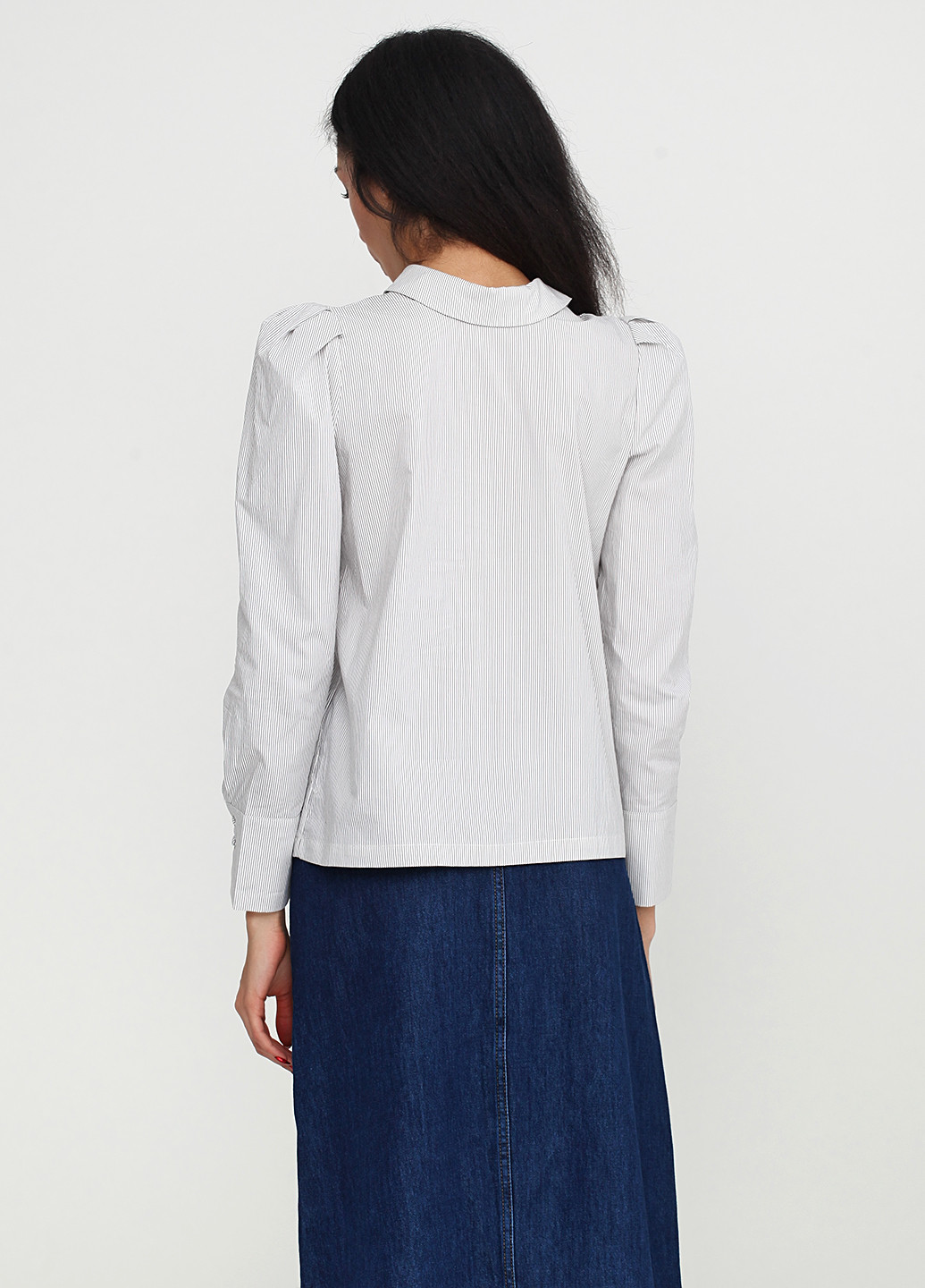 Белая демисезонная блуза Minimum