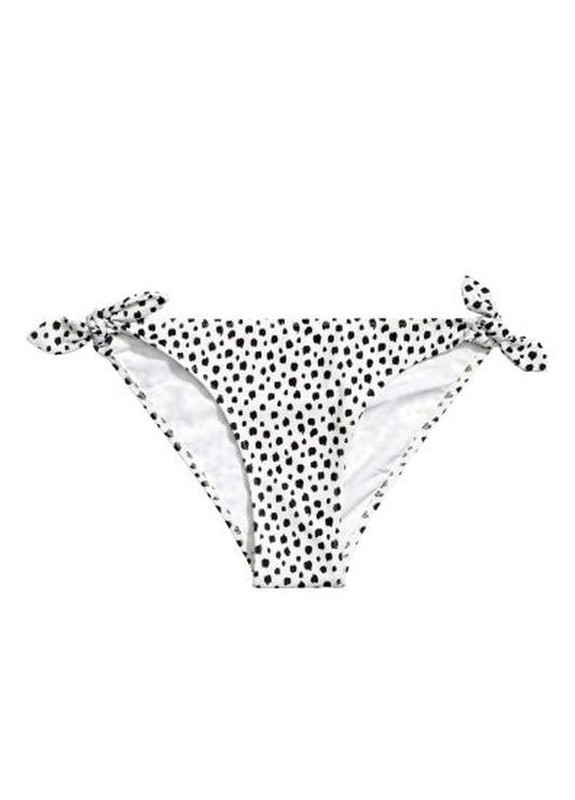 Черные купальные трусики леопардовый H&M