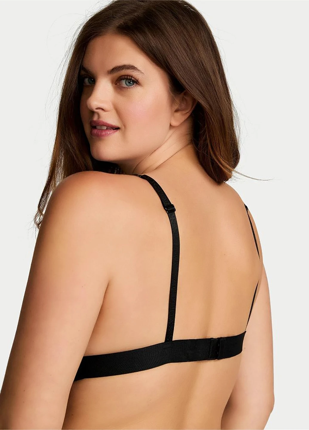 Чорний демісезонний комплект (бюстгальтер, трусики) Victoria's Secret
