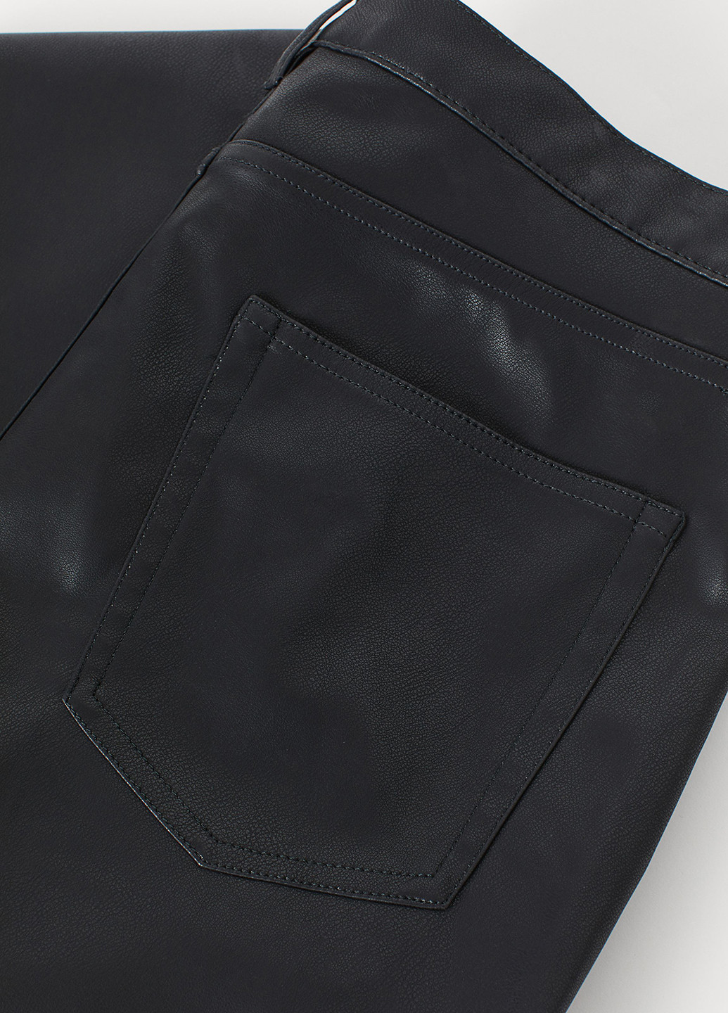 Черные кэжуал демисезонные зауженные брюки H&M