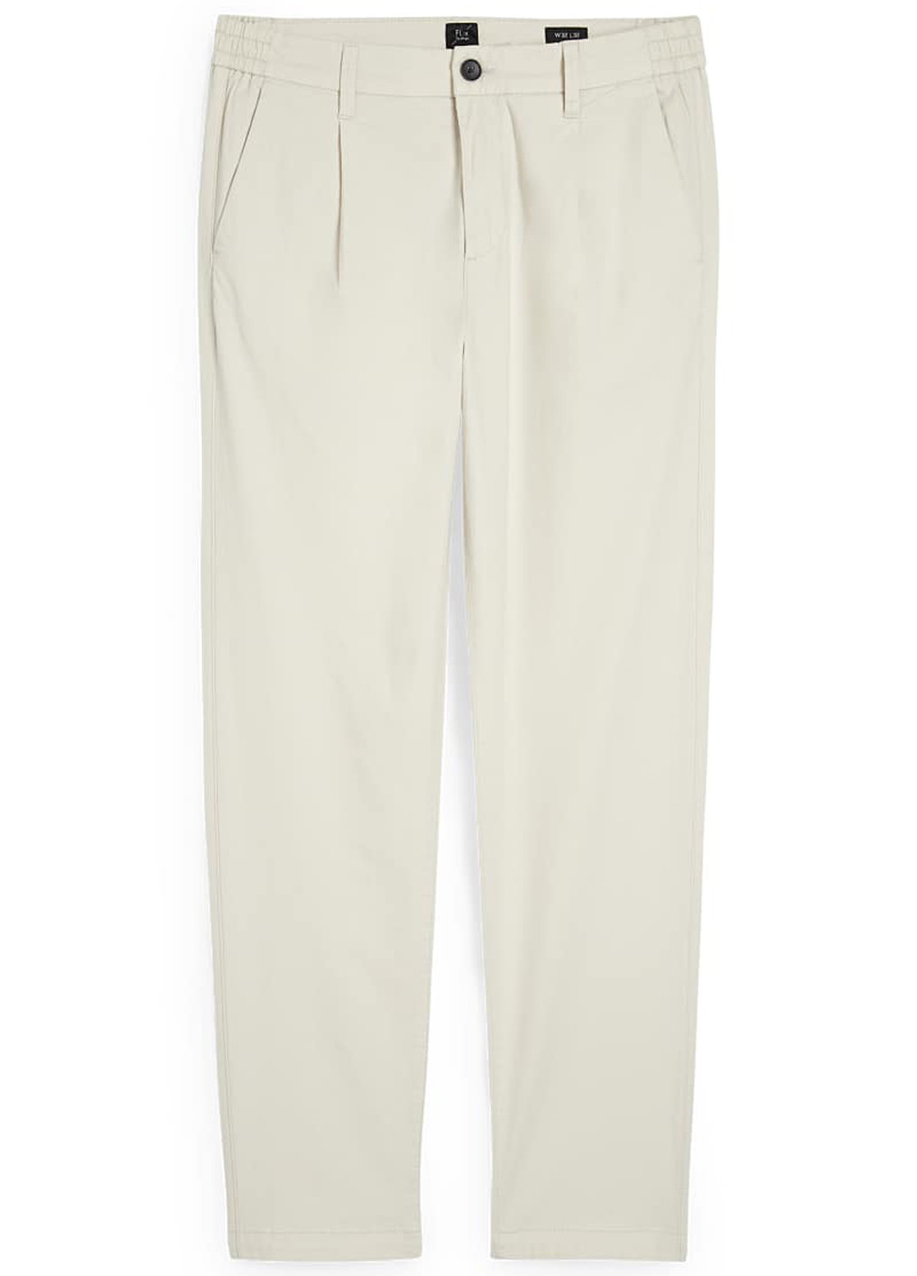 Светло-бежевые кэжуал демисезонные чиносы брюки C&A