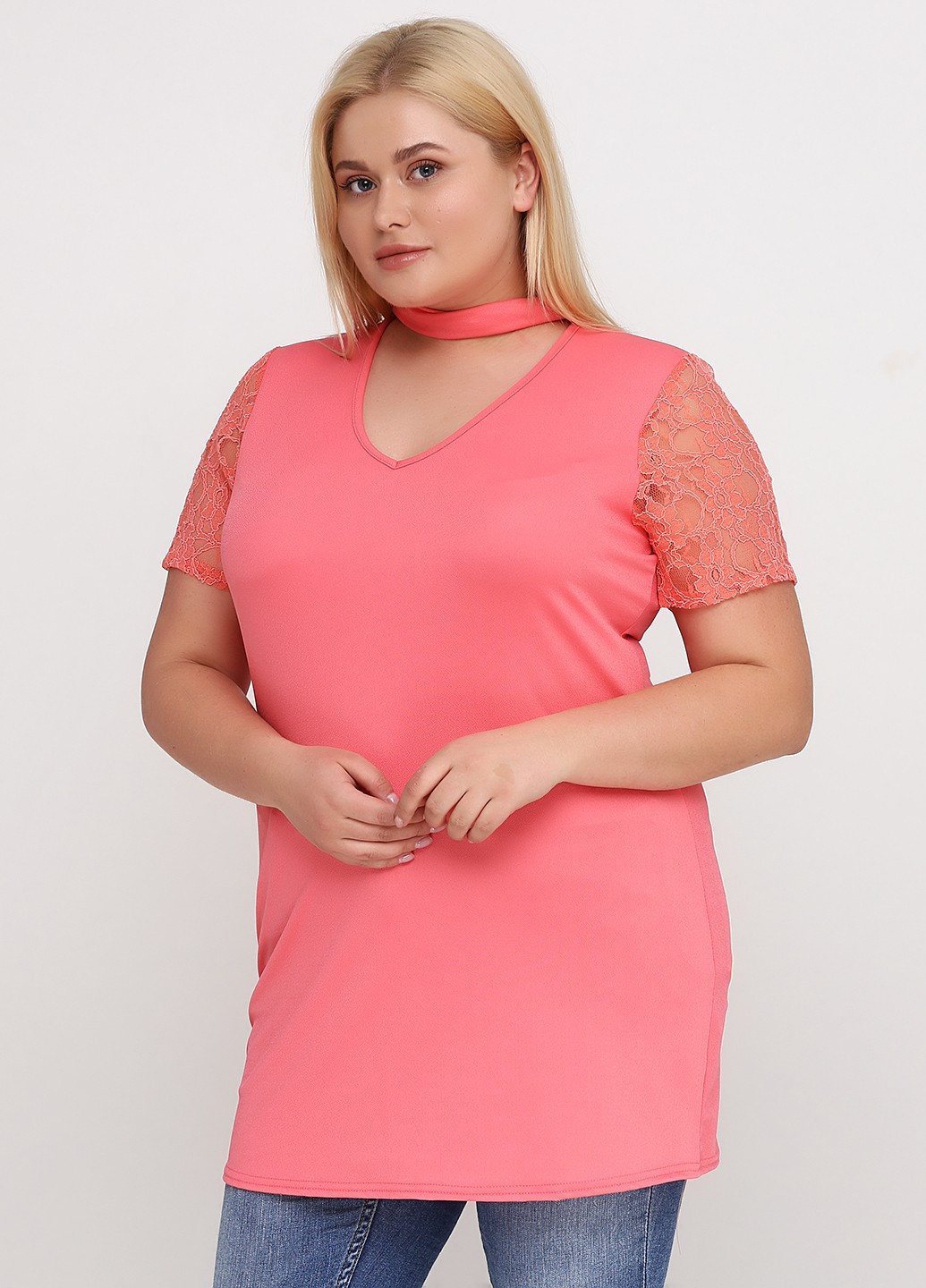 Рожева демісезонна блуза V by Very