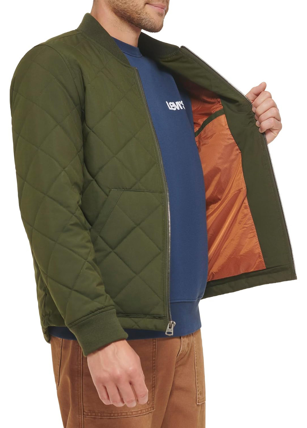 Бомбер Levi's на блискавці (302955189)