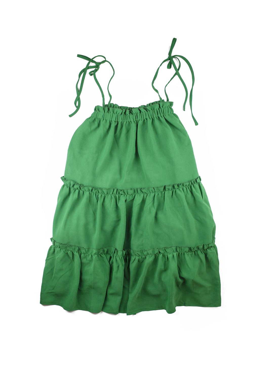 Зеленая однотонная юбка Boohoo