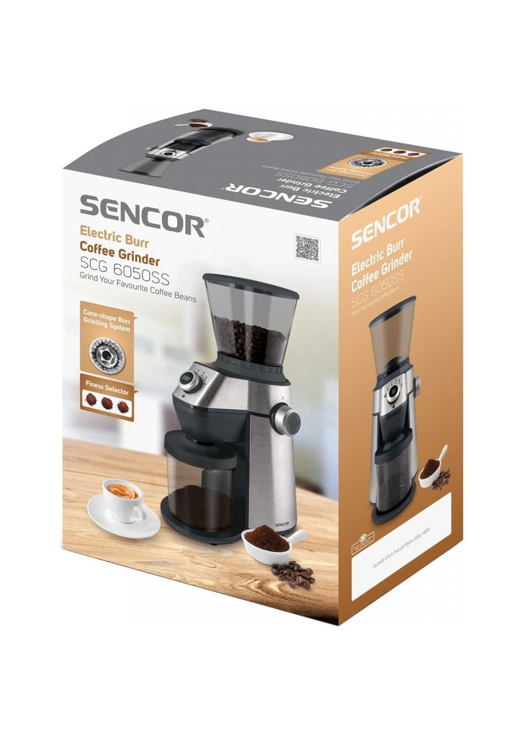 Кавомолка SCG 6050 SS (SCG6050SS) Sencor (251408748)