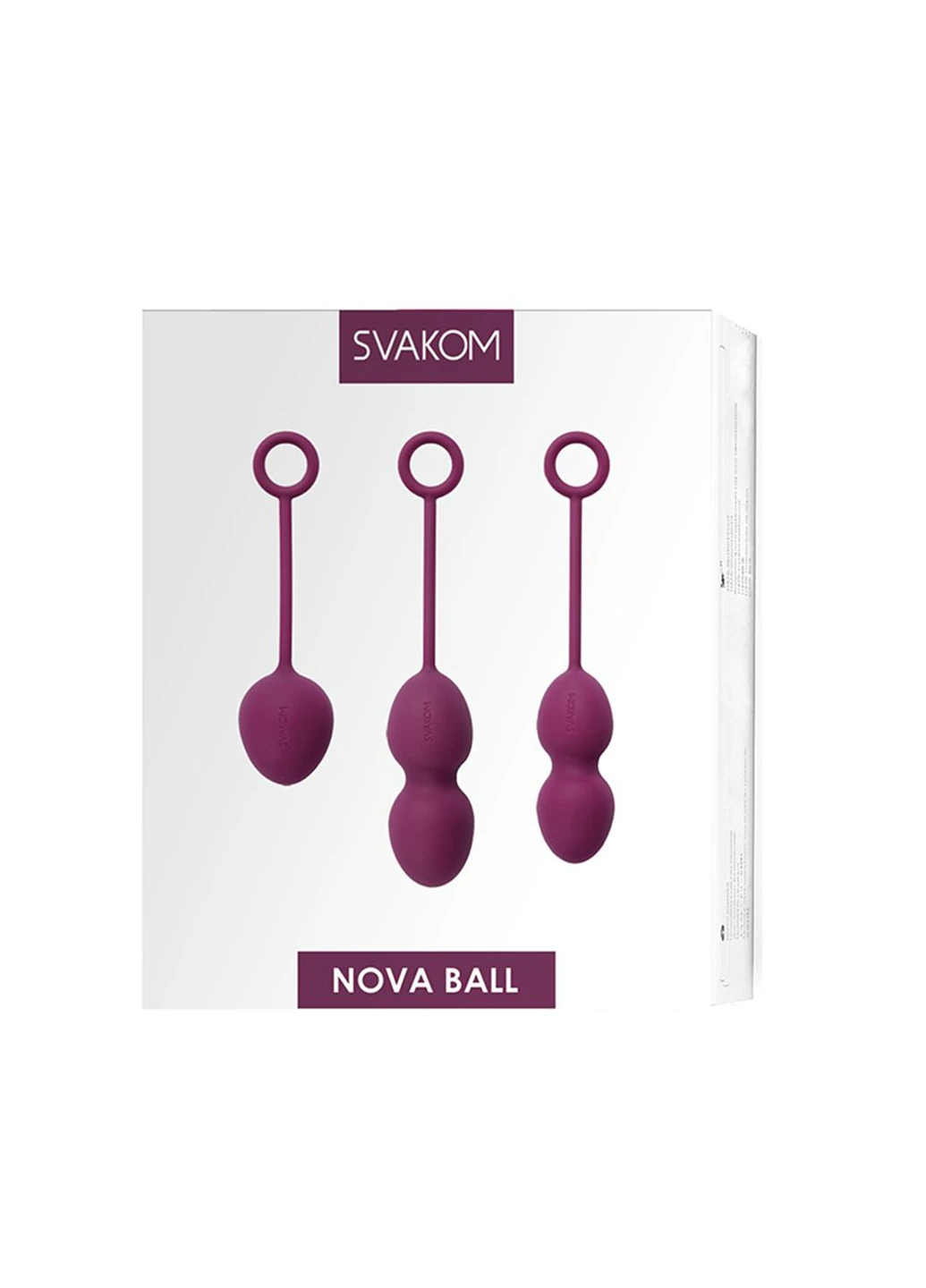 Набор вагинальных шариков со смещенным центром тяжести Nova Violet Svakom (254151741)