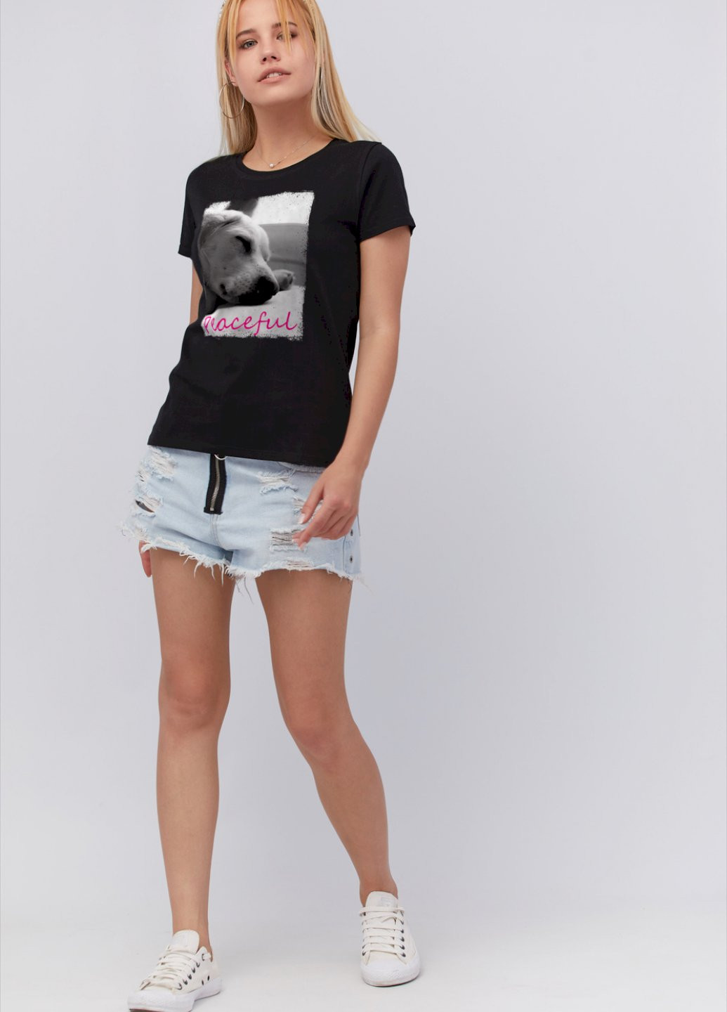 Футболка Basic / дихаючий принт / YAPPI - (252386080)