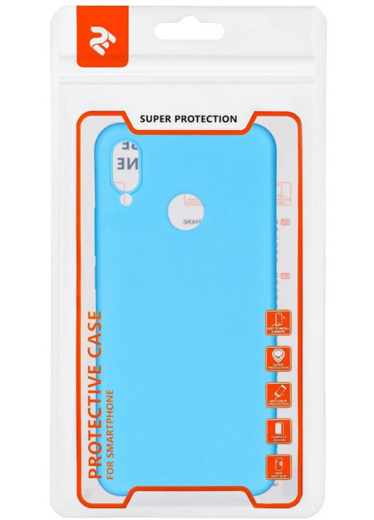 Чехол для мобильного телефона (смартфона) Huawei P Smart+, Soft touch, Blue (-H-PSP-18-NKST-BL) 2E (201492381)