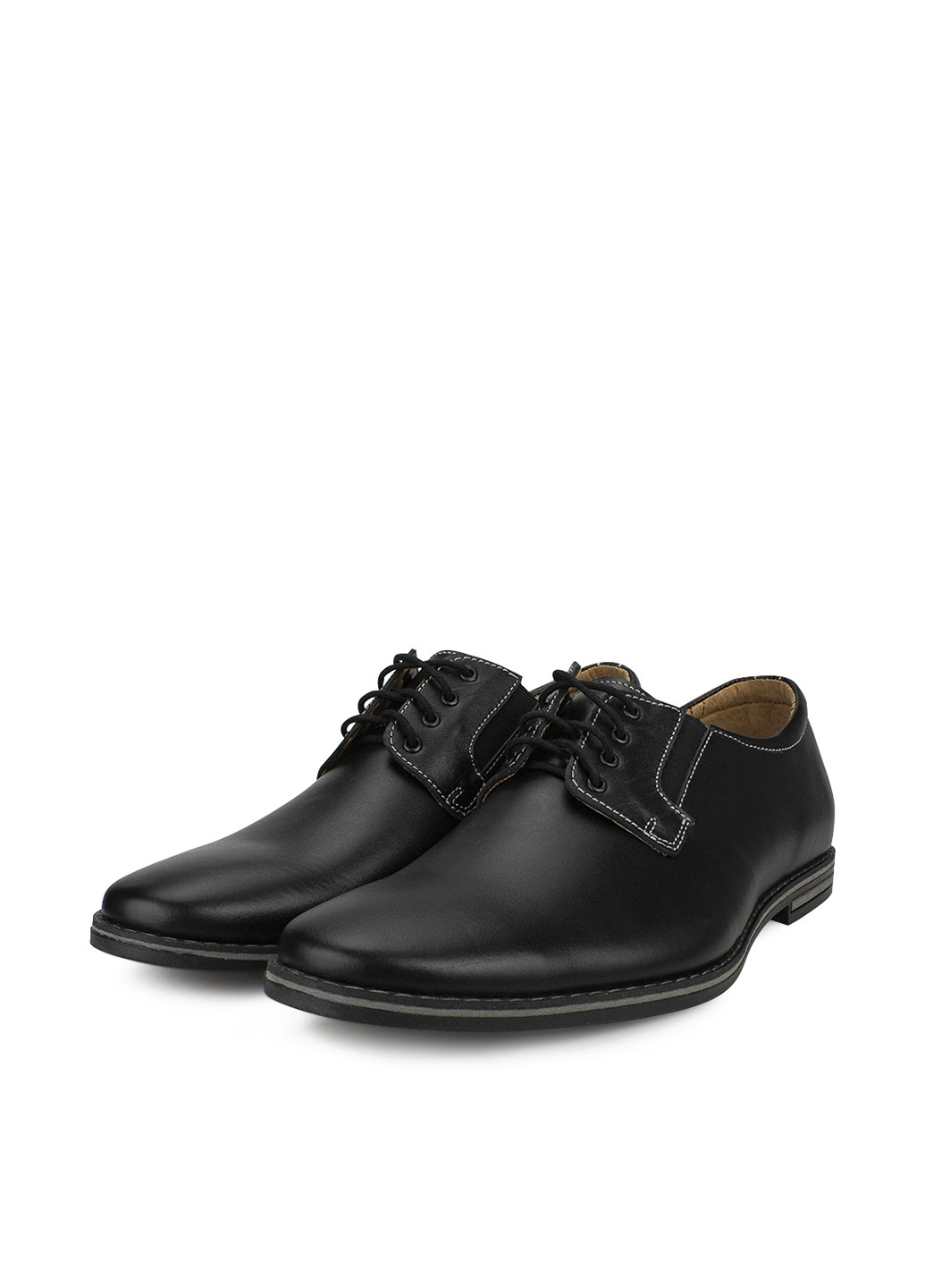 Черные классические туфли vm villomi на шнурках