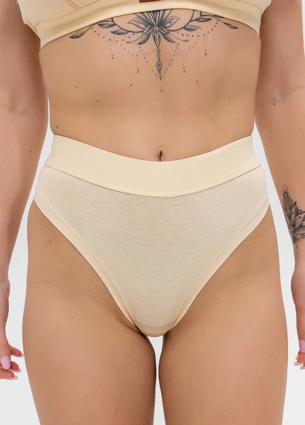 Набор хлопковых женских трусиков слип (3 шт.) TOTALFIT (333832879)