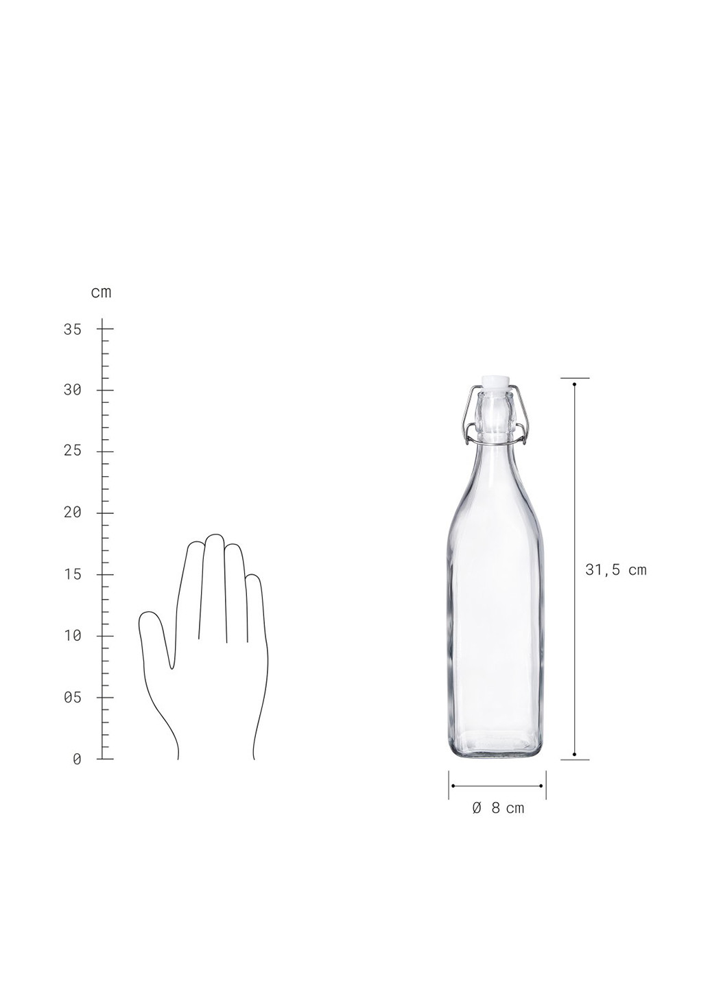 Пляшка для олії, 1 л Butlers (258902376)