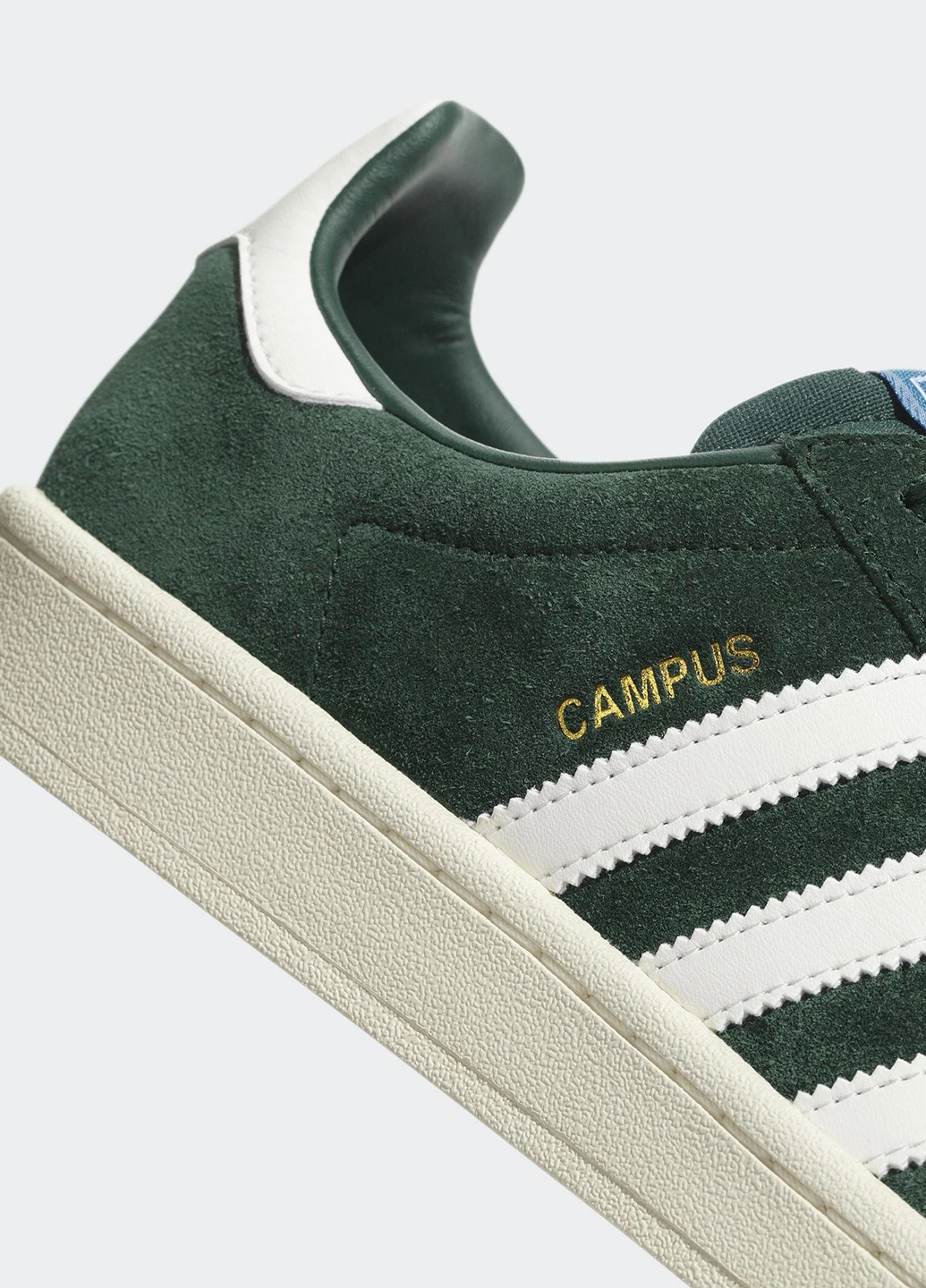 Темно-зеленые демисезонные кроссовки adidas