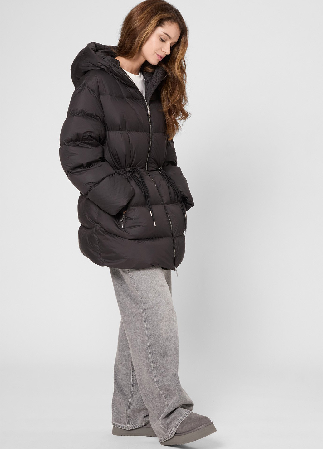 Черный зимний Пуховик PRPY