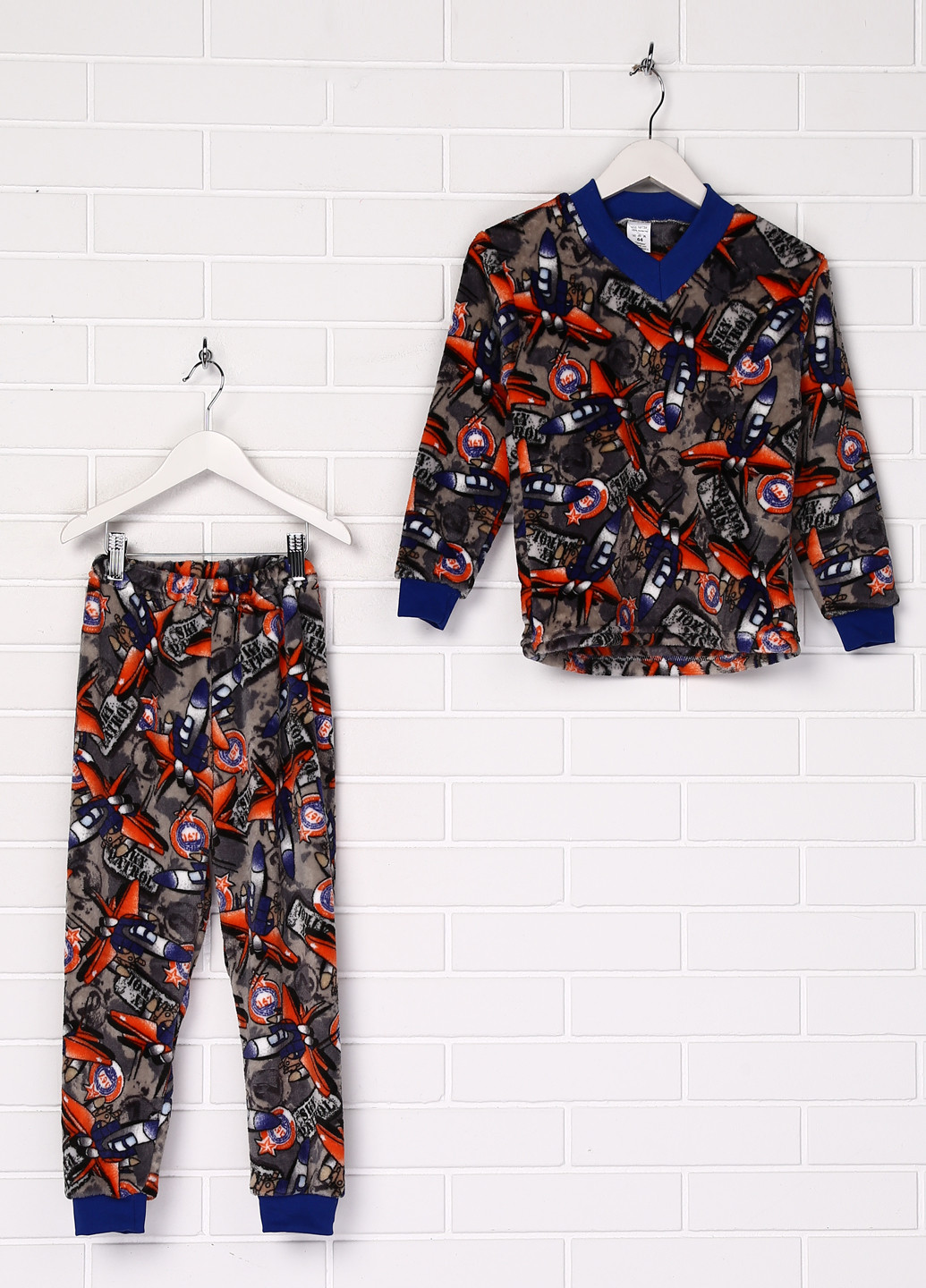 Серая всесезон пижама (свитшот, брюки) Трикомир