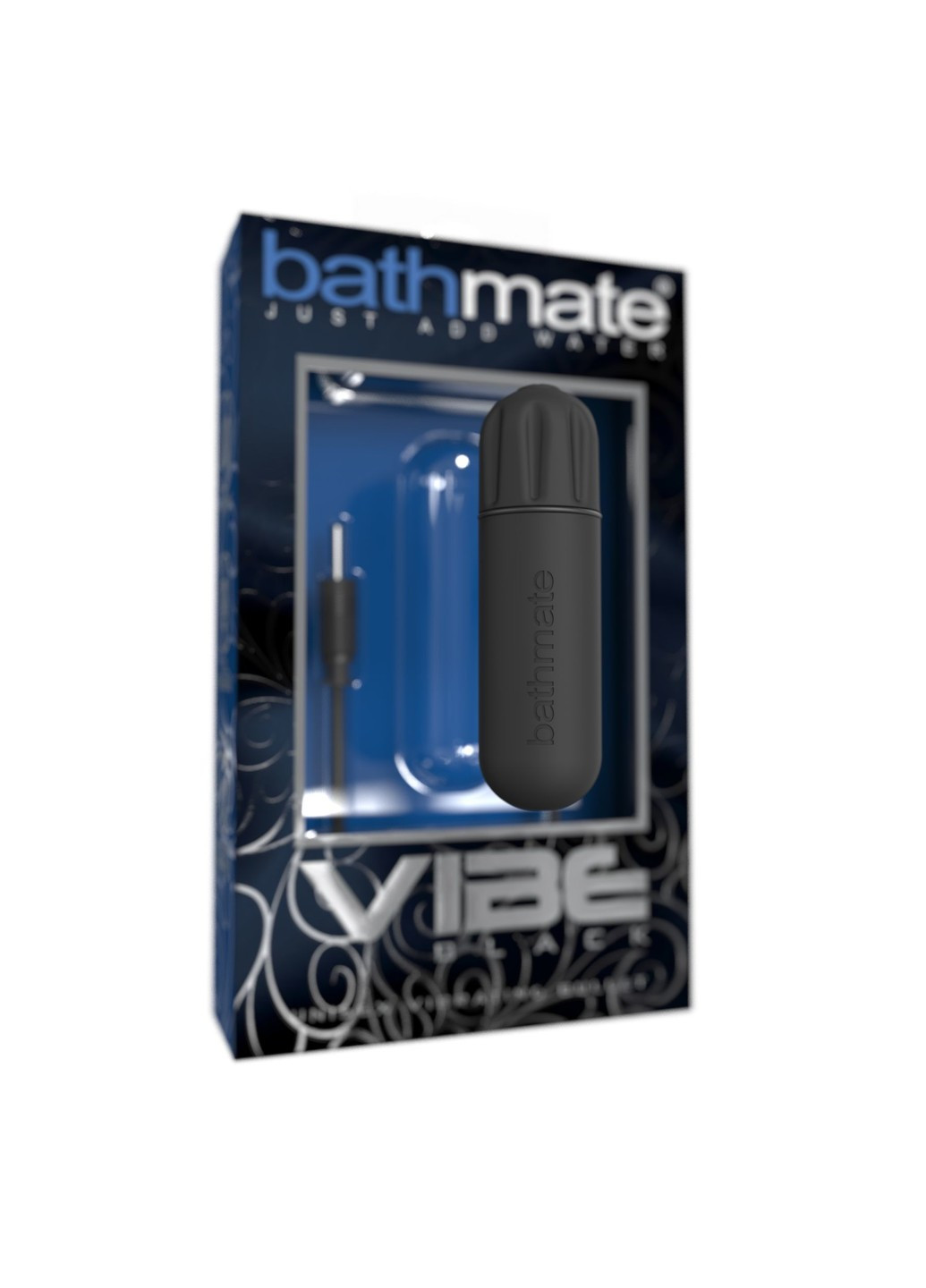 Вібропуля Vibe Bullet Black, глибока потужна вібрація Bathmate (254551223)