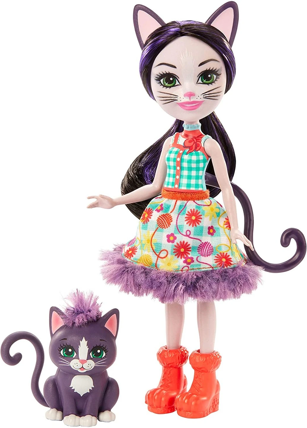 Ігровий набір з лялькою Enchantimals Ciesta Cat and Climber Кішка Сієста і Альберт (GJX40) Mattel (256120587)