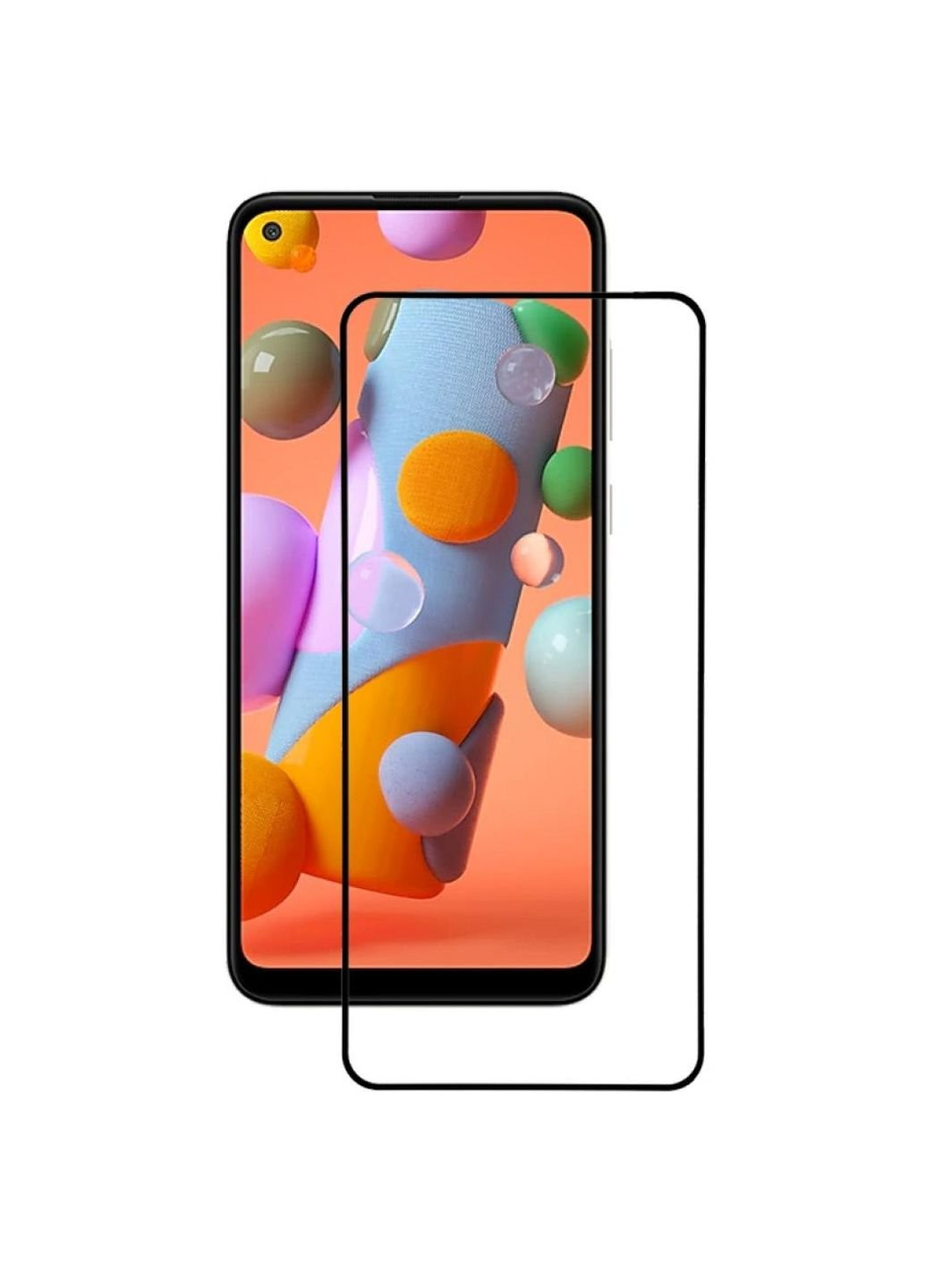 Скло захисне Samsung Galaxy A11 SM-A115 Black (704841) BeCover (249599152)