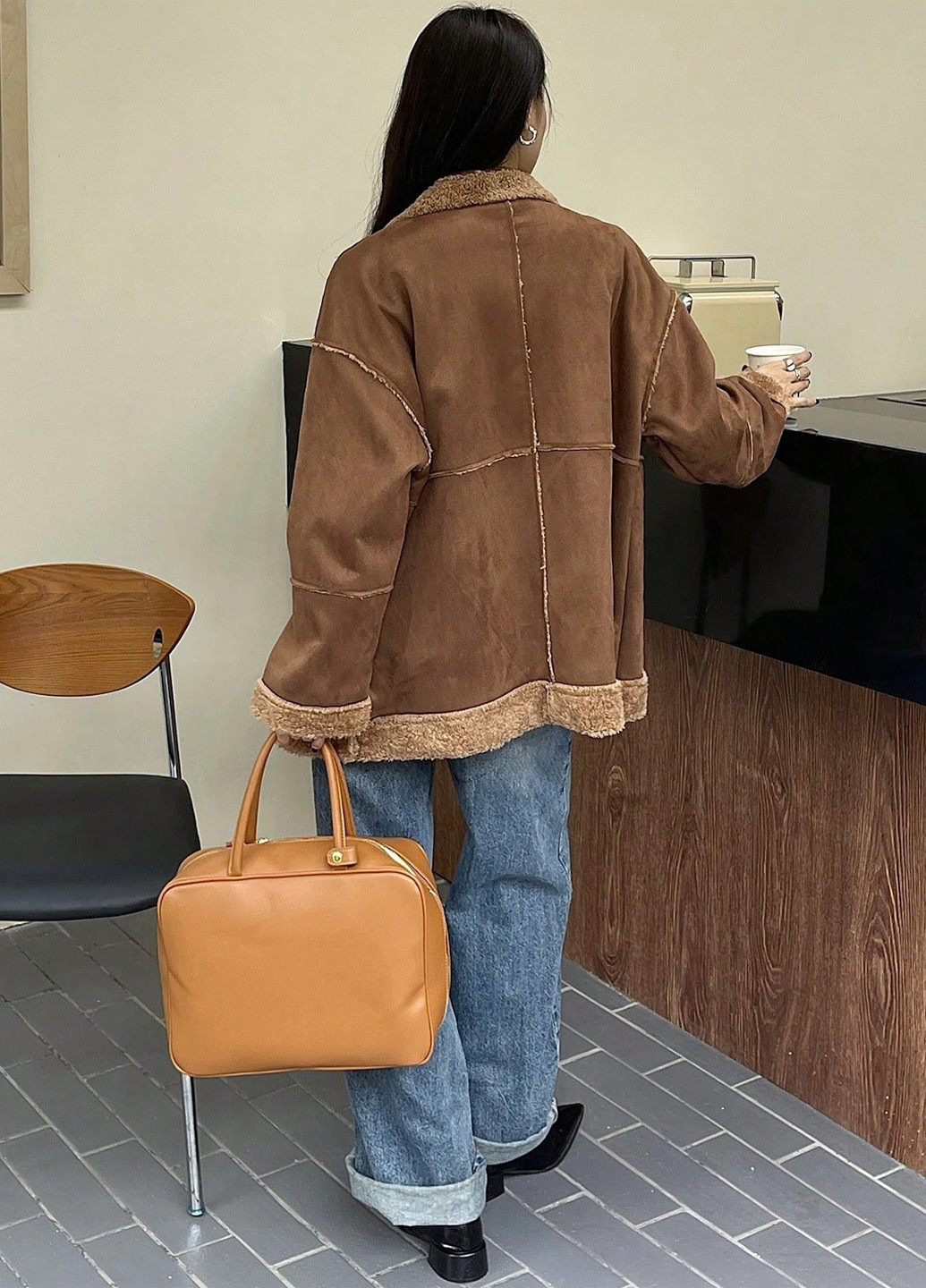 Дубленка SHEIN (323262686)