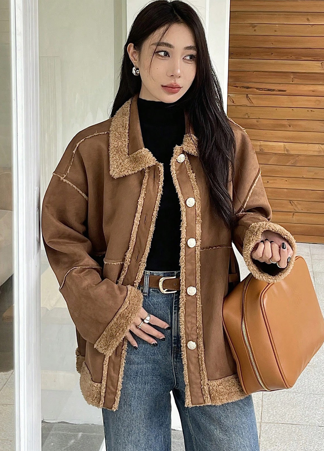 Дубленка SHEIN (323262686)