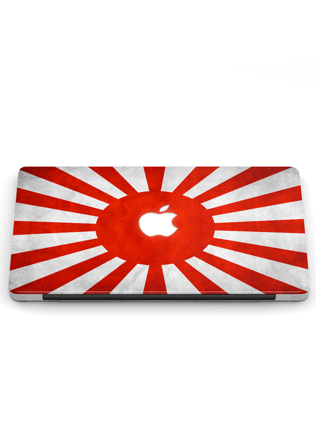 Чехол пластиковый для Apple MacBook Pro 13 A1278 Флаг Японии (Japanese flag) (6347-2098) MobiPrint (218539277)
