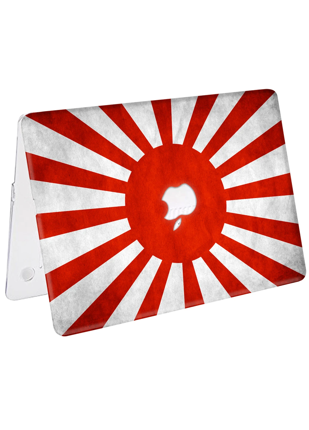 Чехол пластиковый для Apple MacBook Pro 13 A1278 Флаг Японии (Japanese flag) (6347-2098) MobiPrint (218539277)