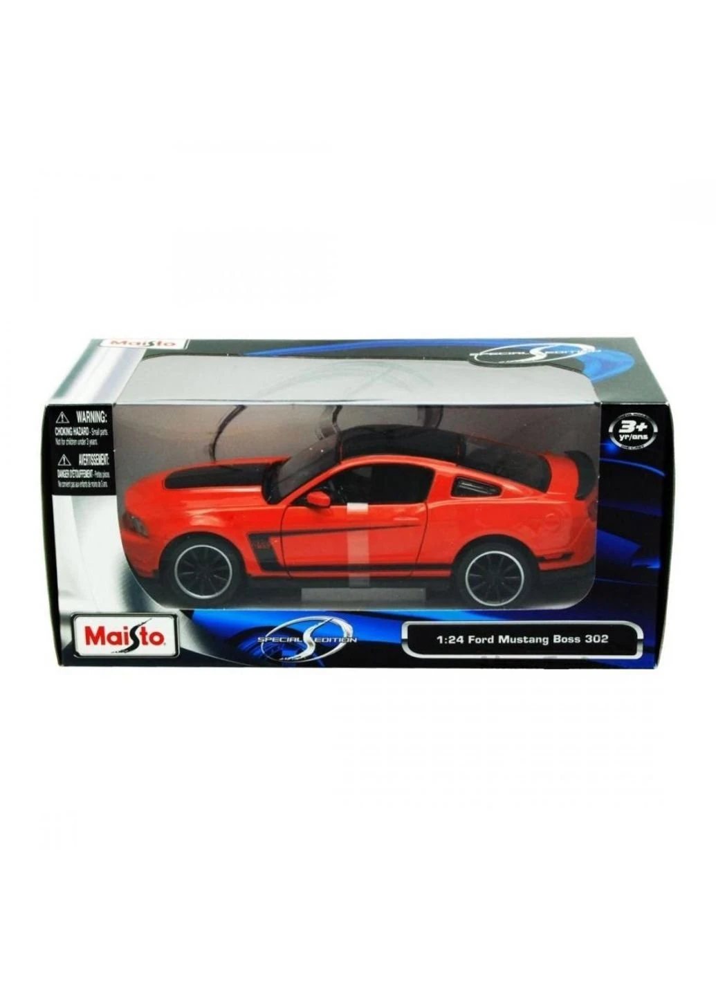 Машина Ford Mustang Boss 302 (1:24) порожній (31269 orange) Maisto (254075663)