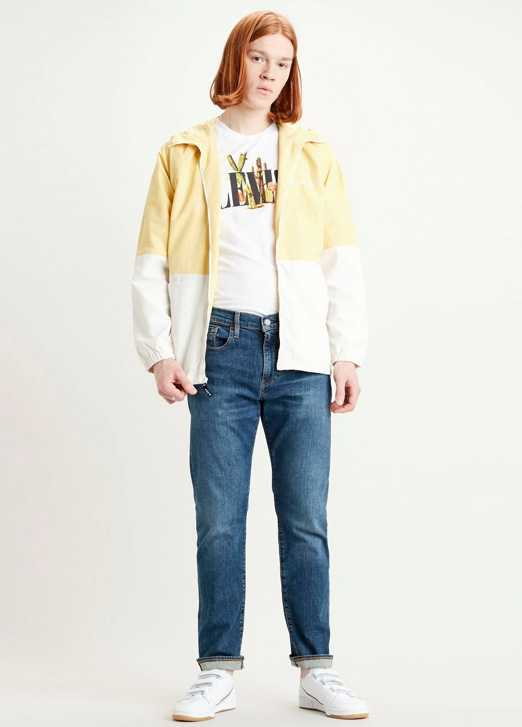 Синие демисезонные джинсы Levi's