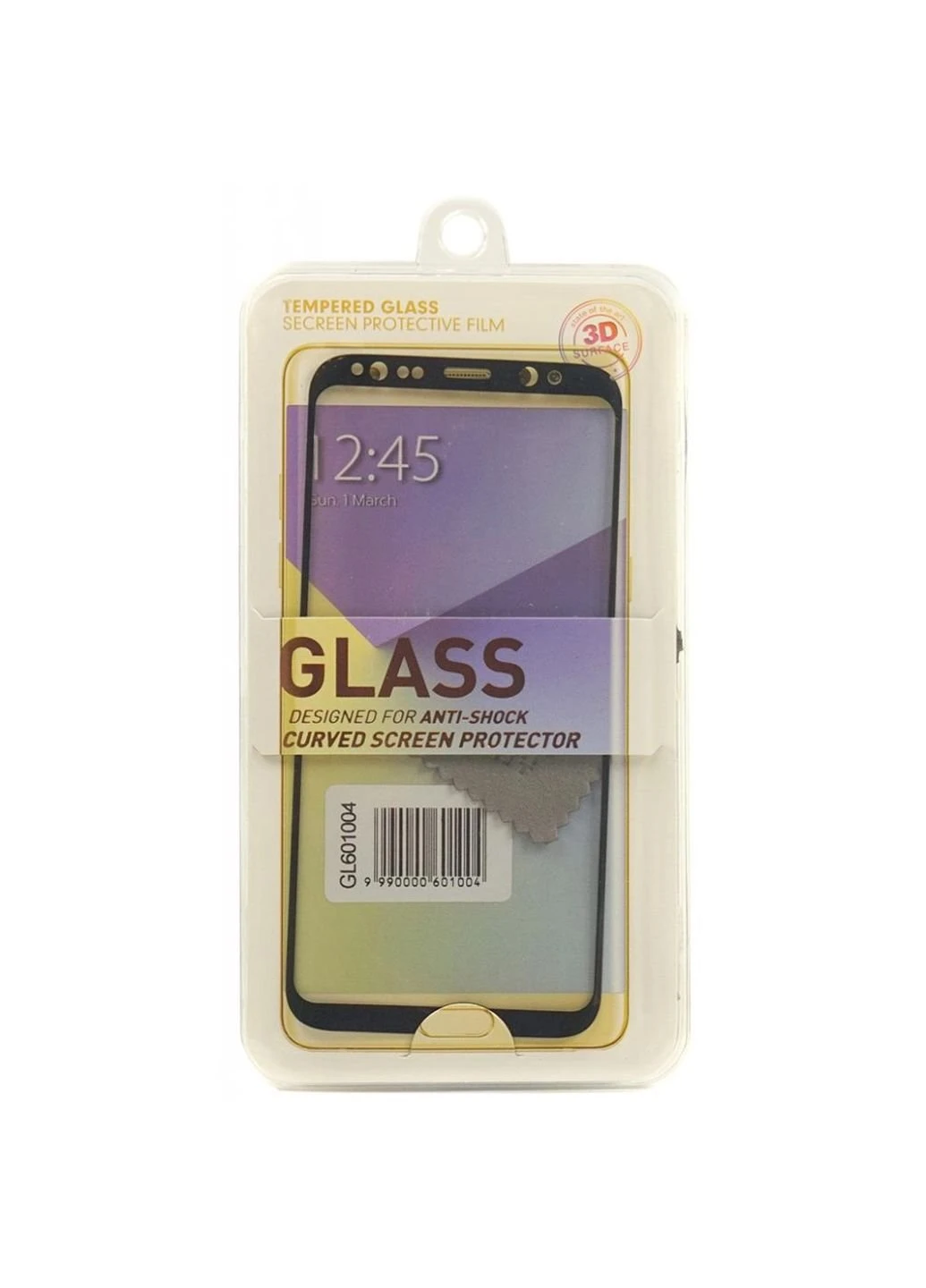 Скло захисне Samsung S8 Black 3D (GL601004) PowerPlant (249599410)