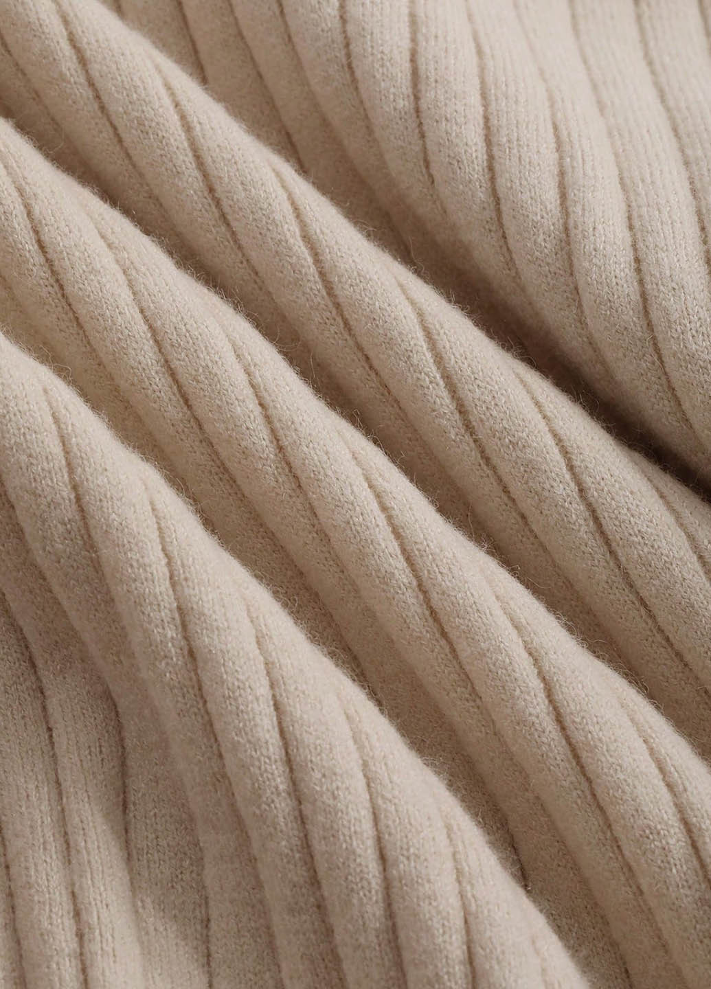 Светло-бежевый демисезонный свитер SHEIN