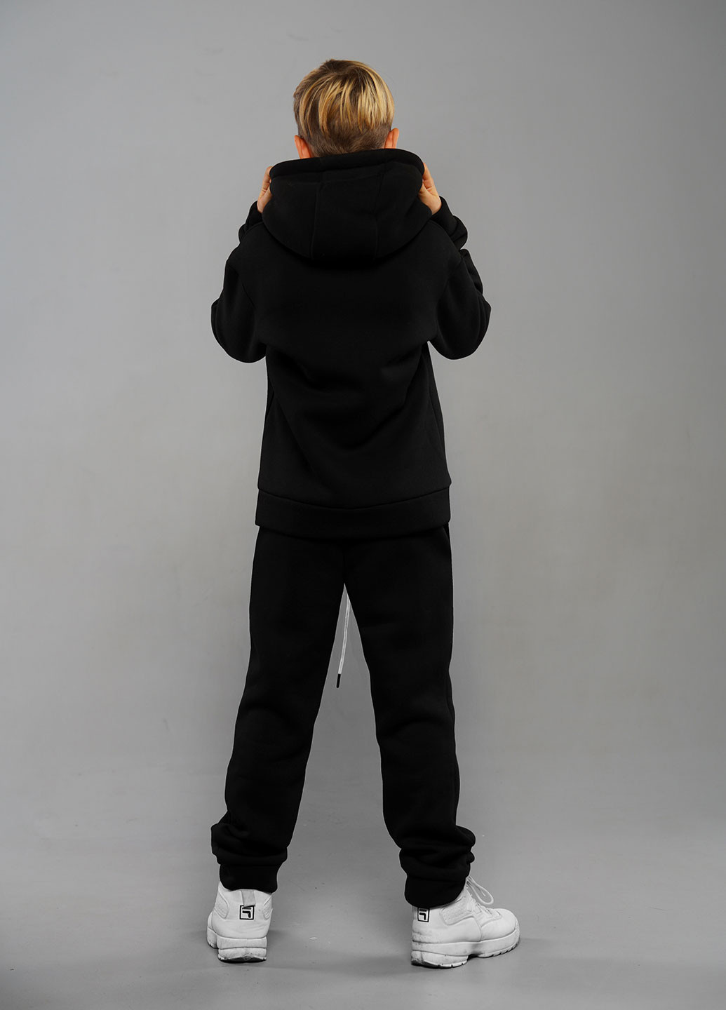 Чорний зимній зимовий спортивний костюм брючний Tiaren Eliot