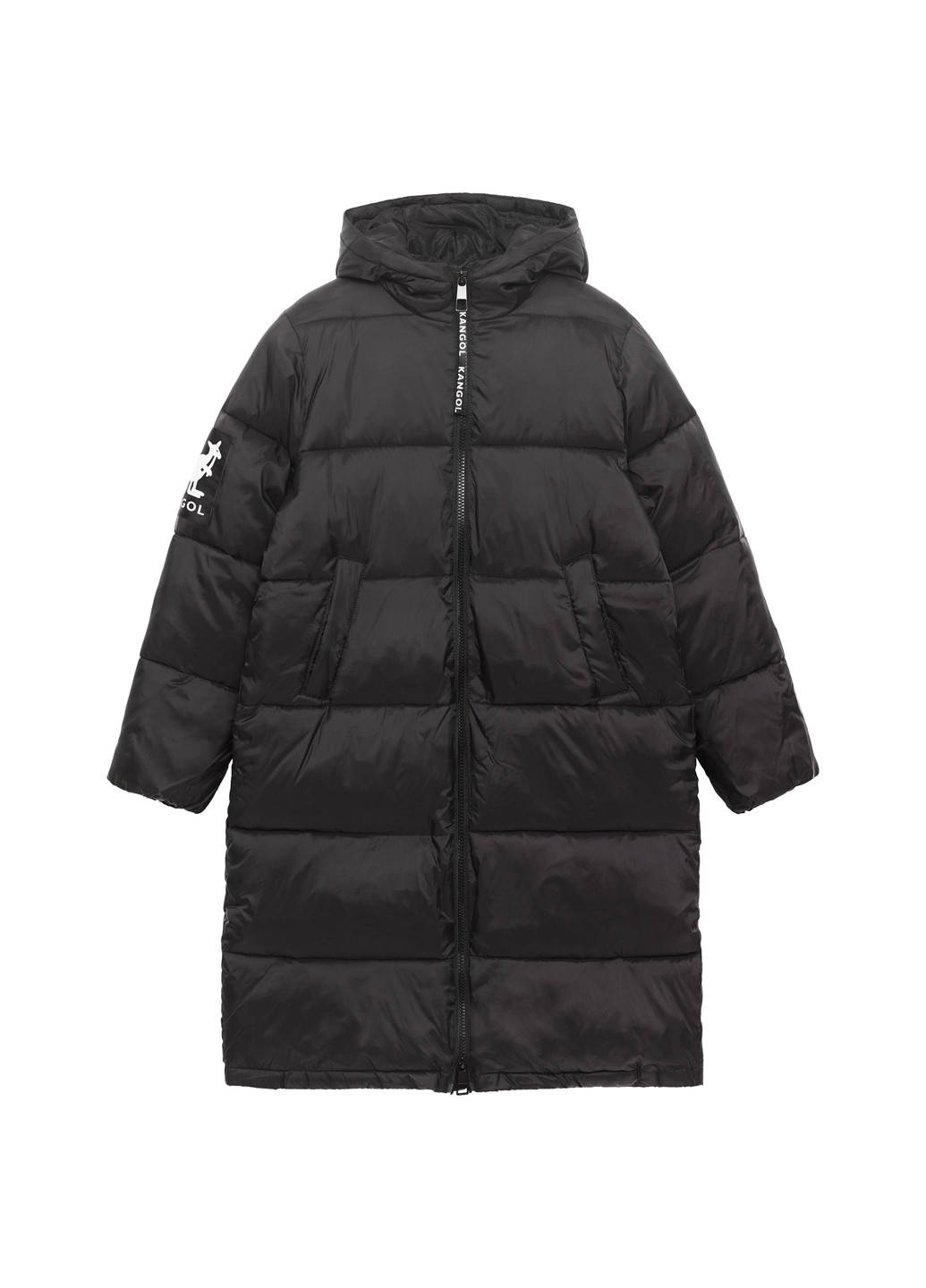 Черная демисезонная куртка H&M