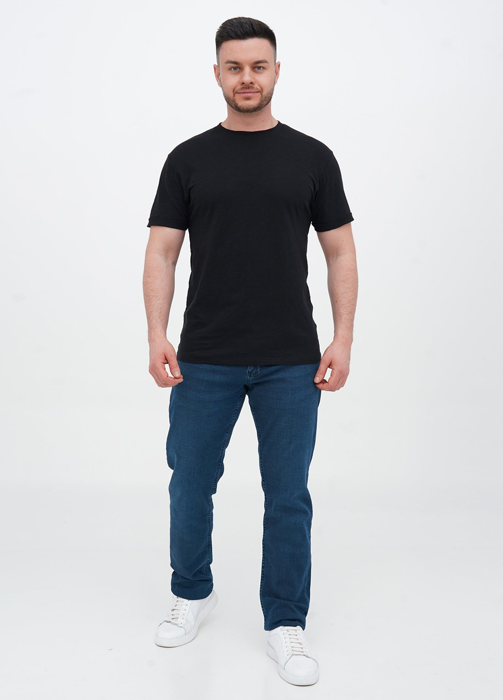 Чорна футболка Trend Collection