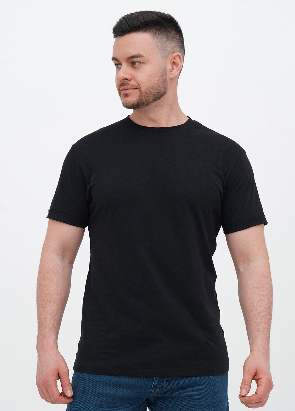 Чорна футболка Trend Collection