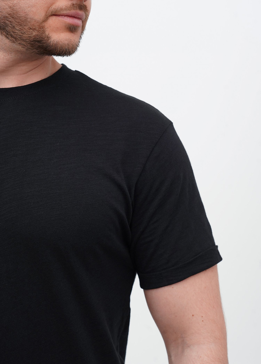 Чорна футболка Trend Collection