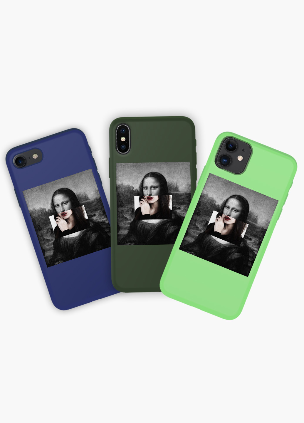 Чохол силіконовий Apple Iphone Xs Max Ренесанс Мона Ліза "Джоконда» (Mona Lisa La Gioconda) Білий (8226-1202) MobiPrint (219347273)