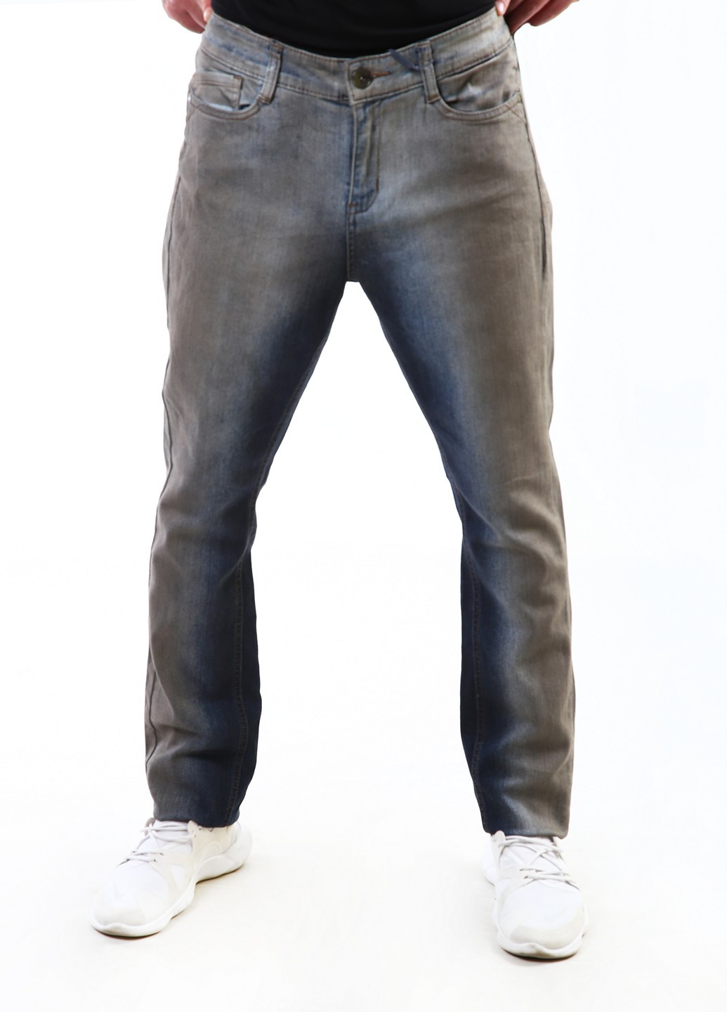 Серо-синие демисезонные джинсы S.Oliver